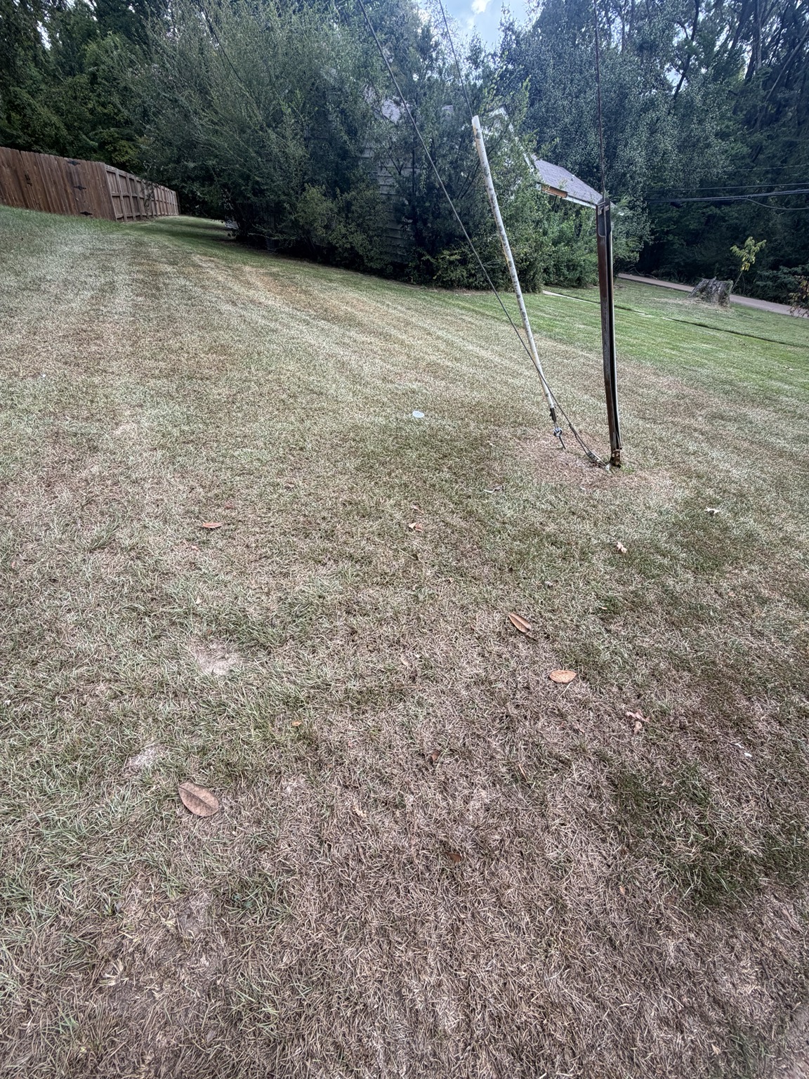 Completed biweekly lawn mowing and property cleanup in Ridgeland Mississippi